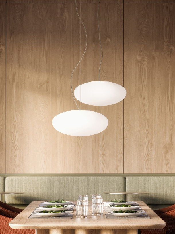 Lumi White F07 - Lampada a sospensione