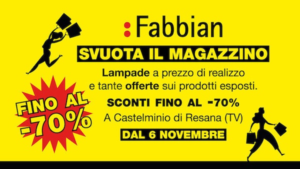 Fabbian Promo Outlet 2021